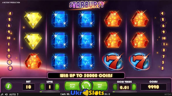 Starburst Spilleautomat Oplev Fascinationen af Stjernerne